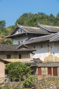 洪坑鄉(xiāng)村民居土樓掠影