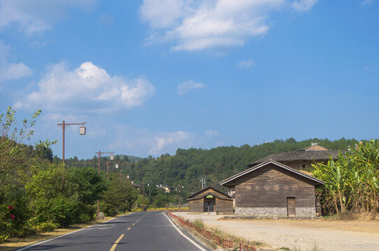 洪坑旅游公路風(fēng)景