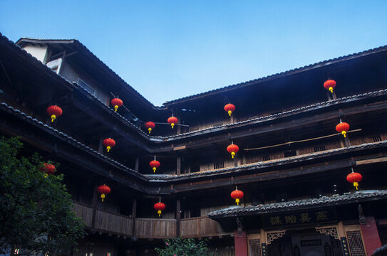 慶成樓內(nèi)景局部