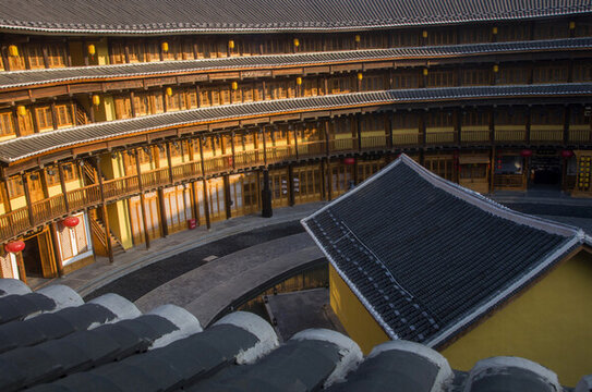 土樓環(huán)興樓建筑景觀