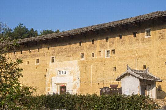 洪坑慶云樓土樓外觀