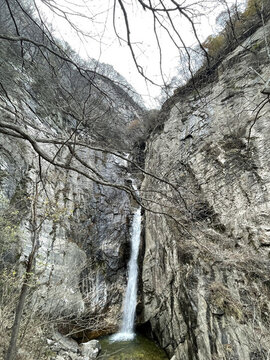 冬天的灃峪口
