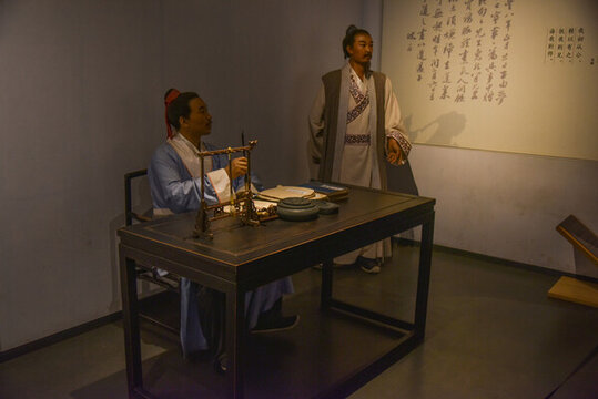 三蘇紀(jì)念館蠟像