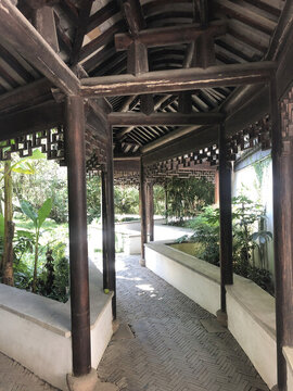 中式長廊
