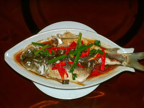 武夷山九曲溪清蒸魚(yú)