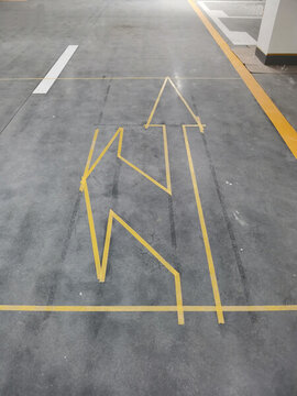 地坪車(chē)位標(biāo)志標(biāo)線(xiàn)
