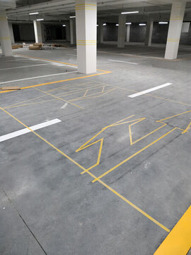 地坪車位地面劃線