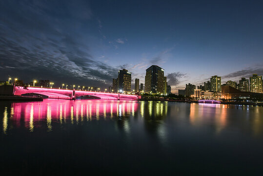 廈門海滄湖夜景