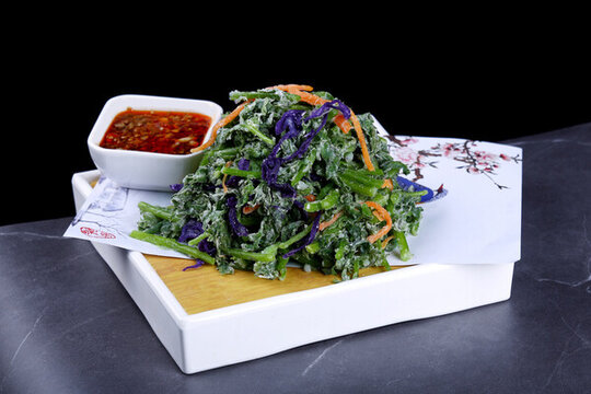 粉蒸山野菜