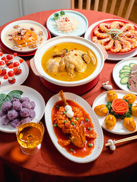 新年除夕團圓年夜飯