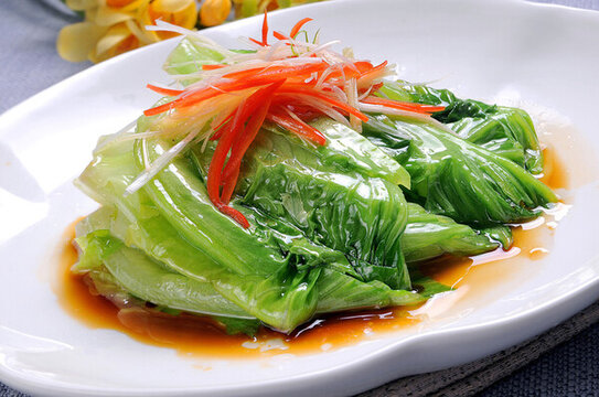 白灼羅馬生菜