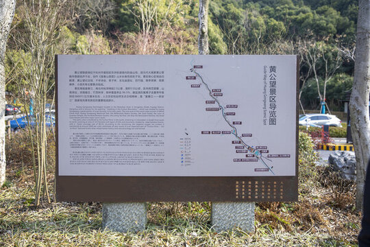 黃公望景區(qū)導覽圖