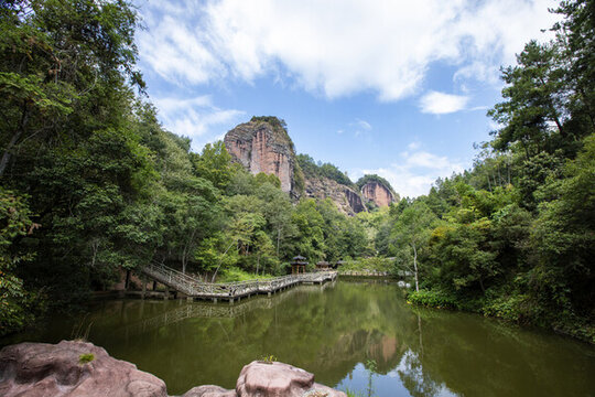 福建泰寧大金湖風光