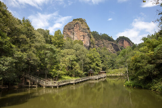 福建泰寧大金湖風(fēng)光