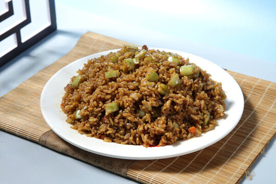 豆角炒飯
