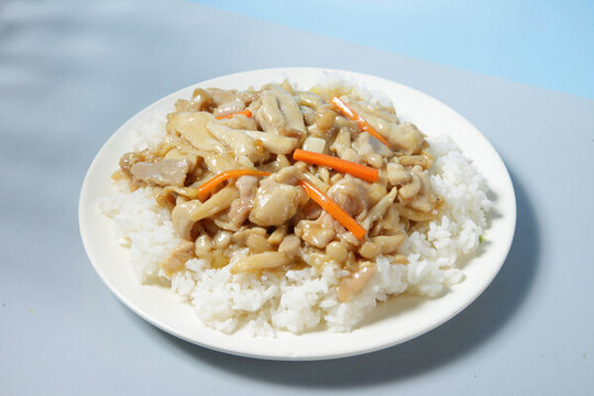 滑雞蓋飯