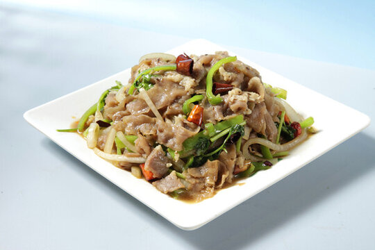 孜然牛肉片
