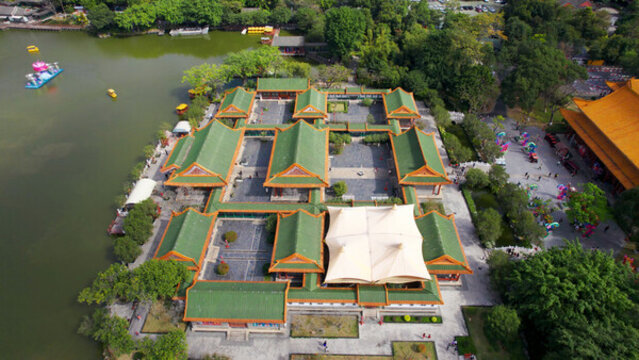 珠海圓明新園航拍