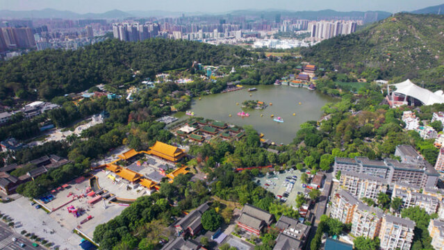 珠海圓明新園航拍