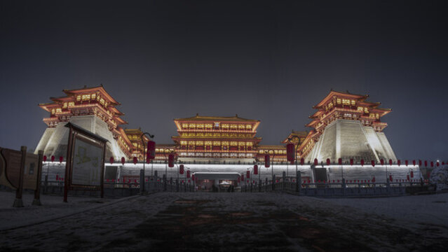 應(yīng)天門夜景