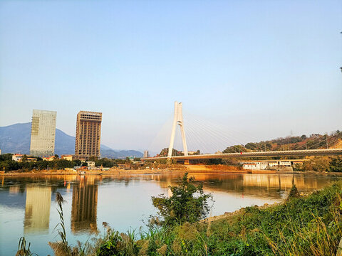 福州烏龍江風景