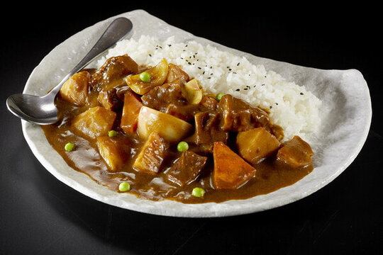 澳洲黑牛咖喱飯