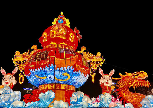元宵節(jié)彩燈