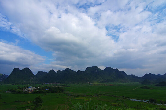 田園鄉(xiāng)村綠色