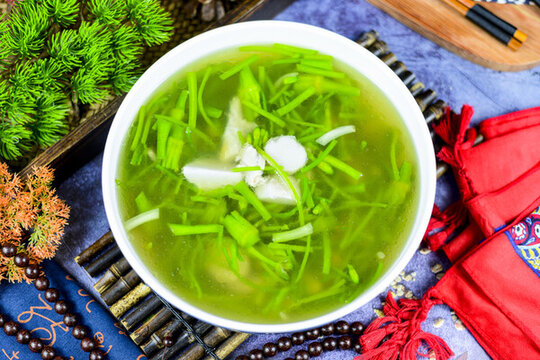 水性洋花芋頭湯