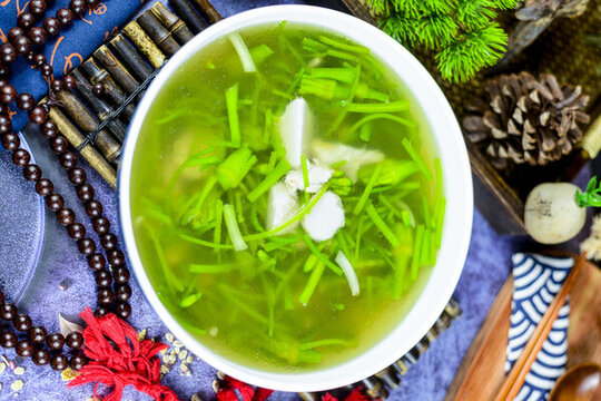 水性洋花芋頭湯