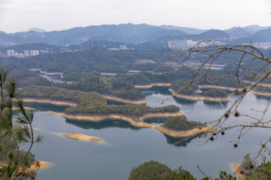 千島湖黃山尖