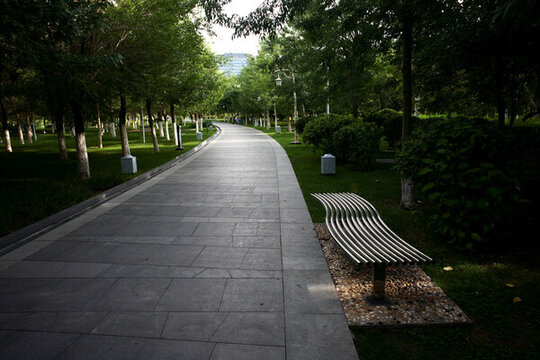 公園不銹鋼長(zhǎng)凳