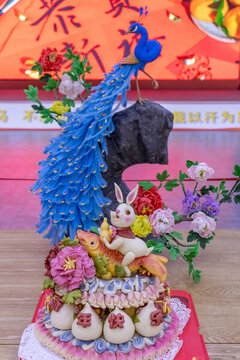 栩栩如生的陜西花饃