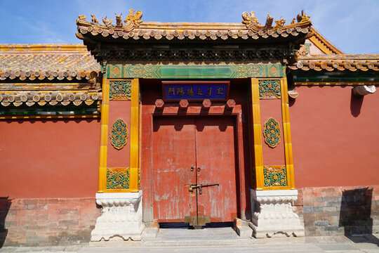 故宮永和宮德陽(yáng)門(mén)