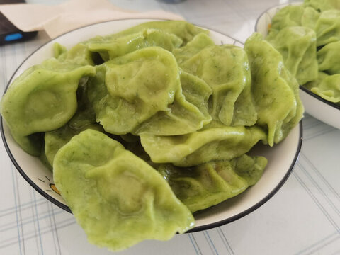 手工綠皮餃子
