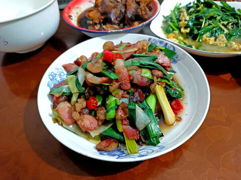 炒臘肉