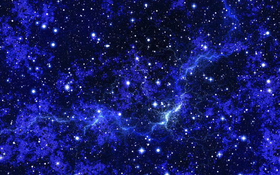 藍色星空