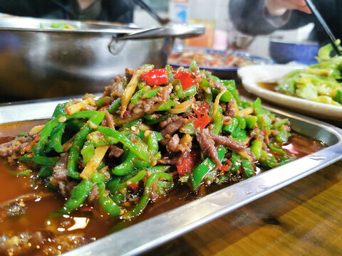 鮮椒肉絲