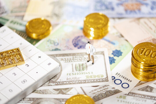 外貿(mào)生意創(chuàng)意金幣外幣素材