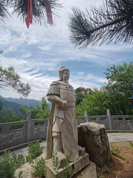 終南五臺石雕人物