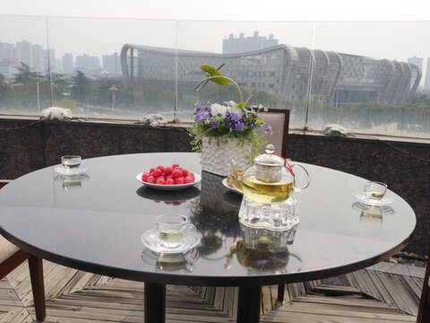 觀景臺(tái)餐桌