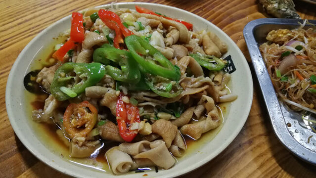 白灼鵝腸