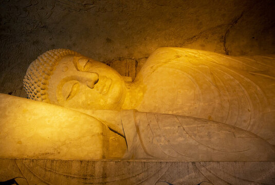 新昌大佛寺亞洲第一臥佛