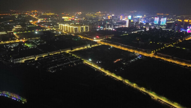 縣城夜景