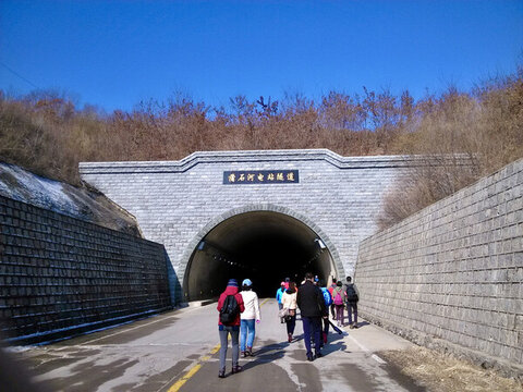 蒲石河電站隧道入口