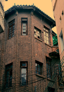 廣州老建筑閣樓