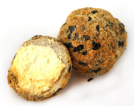 海苔肉松奶油丸