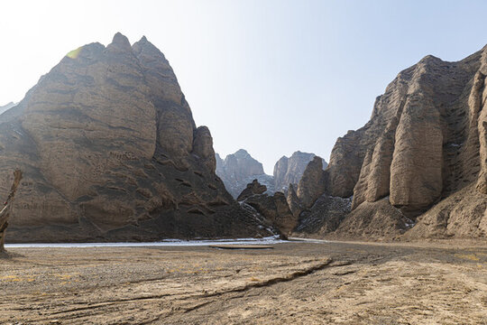 甘肅永泰古城戈壁