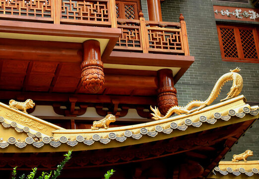 寺廟建筑局部
