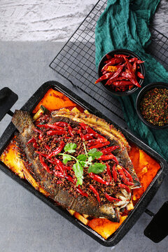 麻辣烤黑魚(yú)